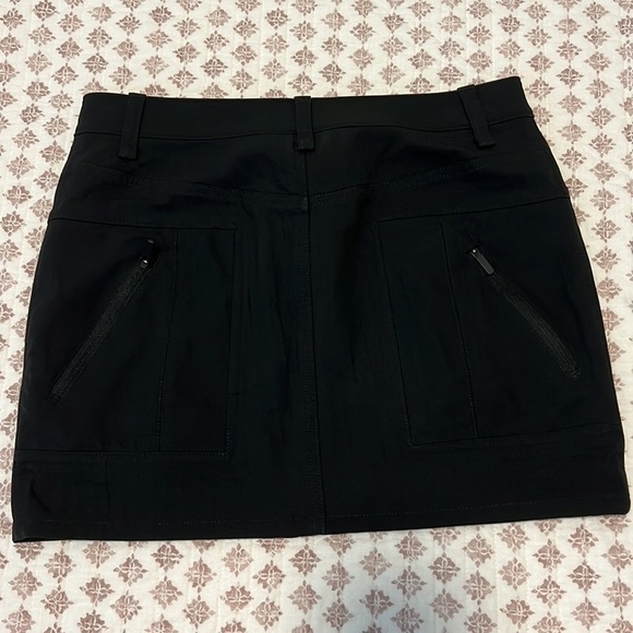 UAS Under Armour Black Blue Athletic Sportswear Skirt By Tim Coppens Size 2 - Picture 9 of 14